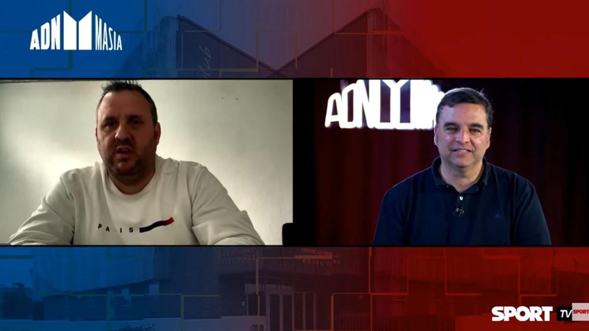 Dani Horcas habló claro en el ADN Masia