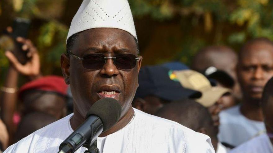 Senegal afirma que el presidente Macky Sall ganó en primera vuelta