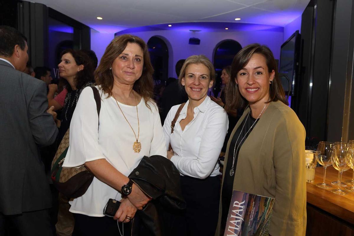 Verónica Molinari, del ENIT; Cristina Valentín, de Torres y Carrera; y Susana Reyero,  de Iberia Express