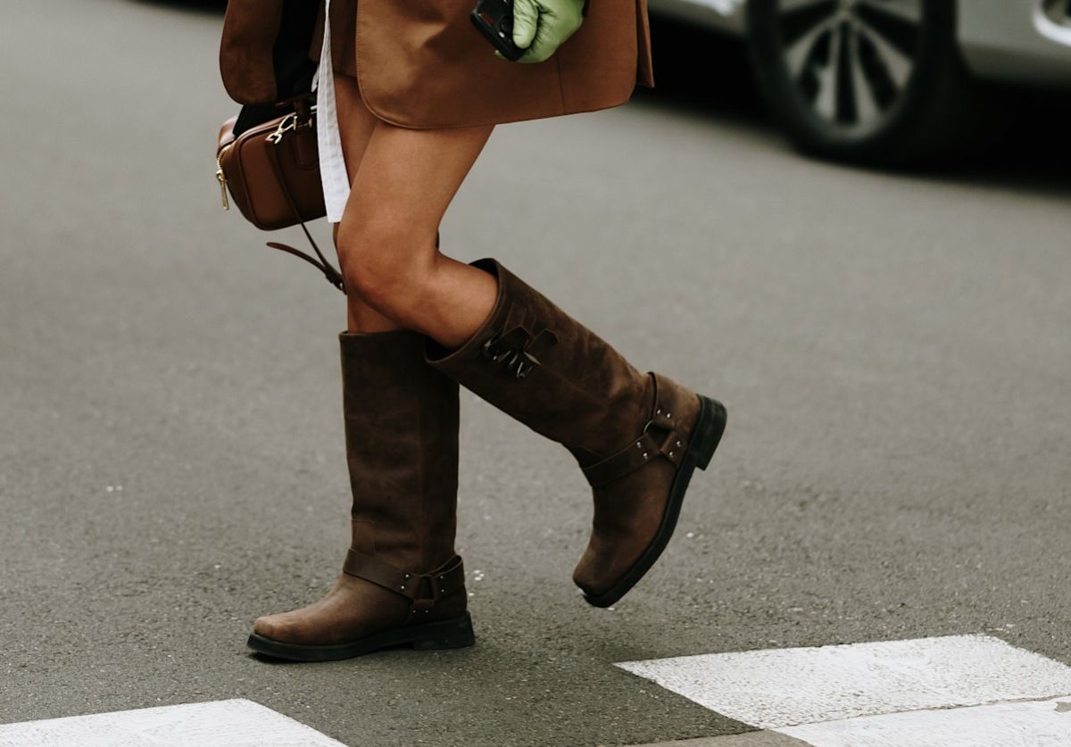 Botas de estilo ‘biker’ en el ‘street style’