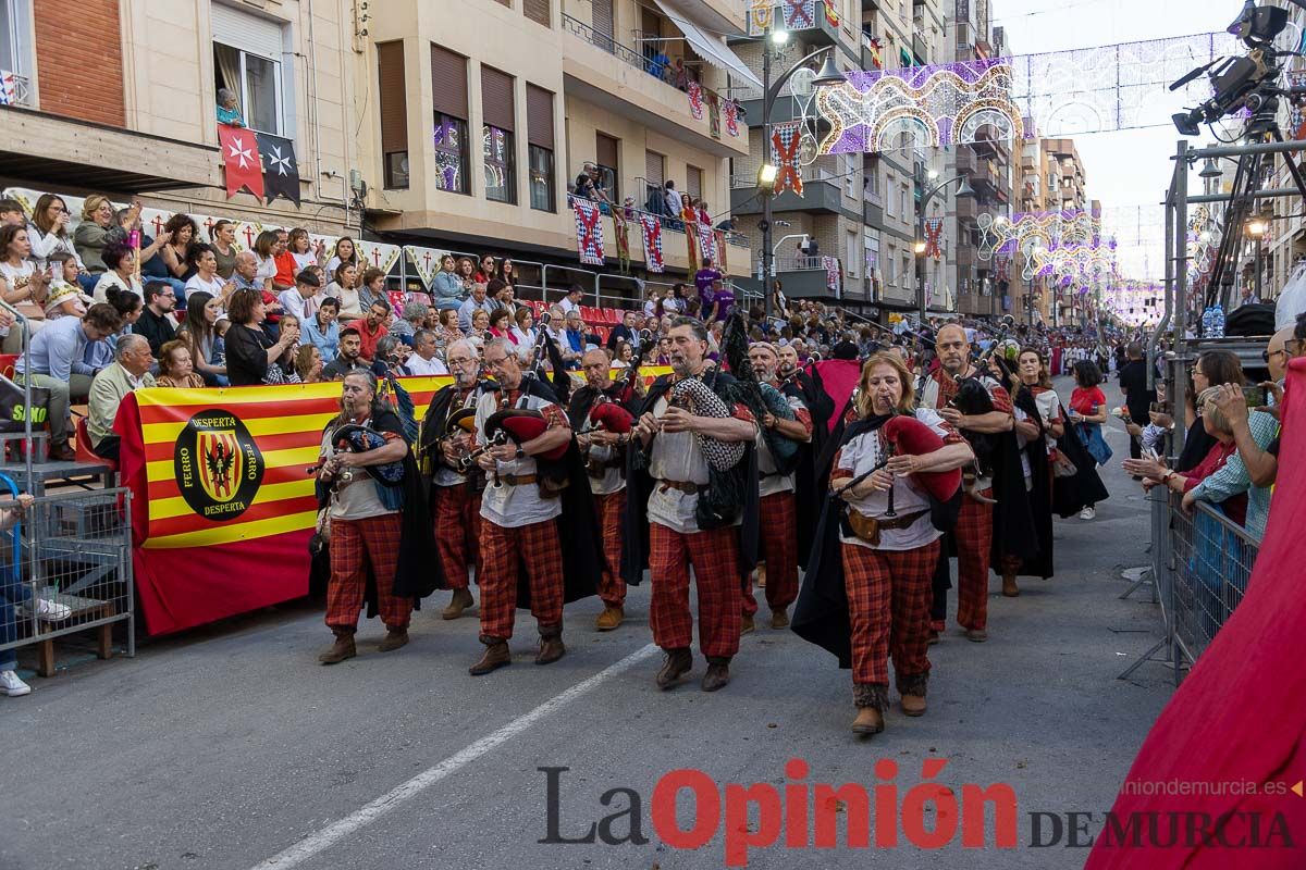 Gran desfile en Caravaca (bando Cristiano)