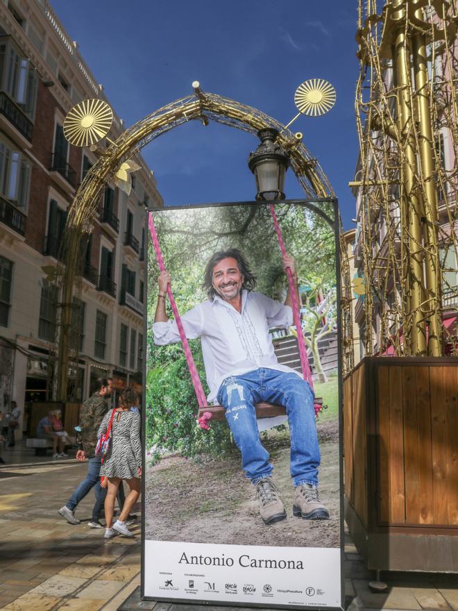 Fotos de la exposición 'Out Flamenco' de la calle Larios