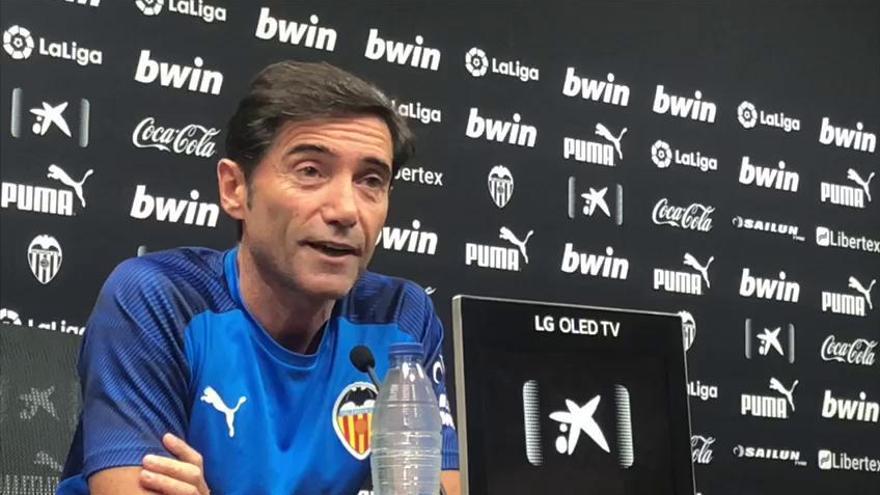 Marcelino no mira el mercado "me centro en mi trabajo"