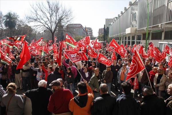 Manifestación contra la reforma laboral en Córdoba