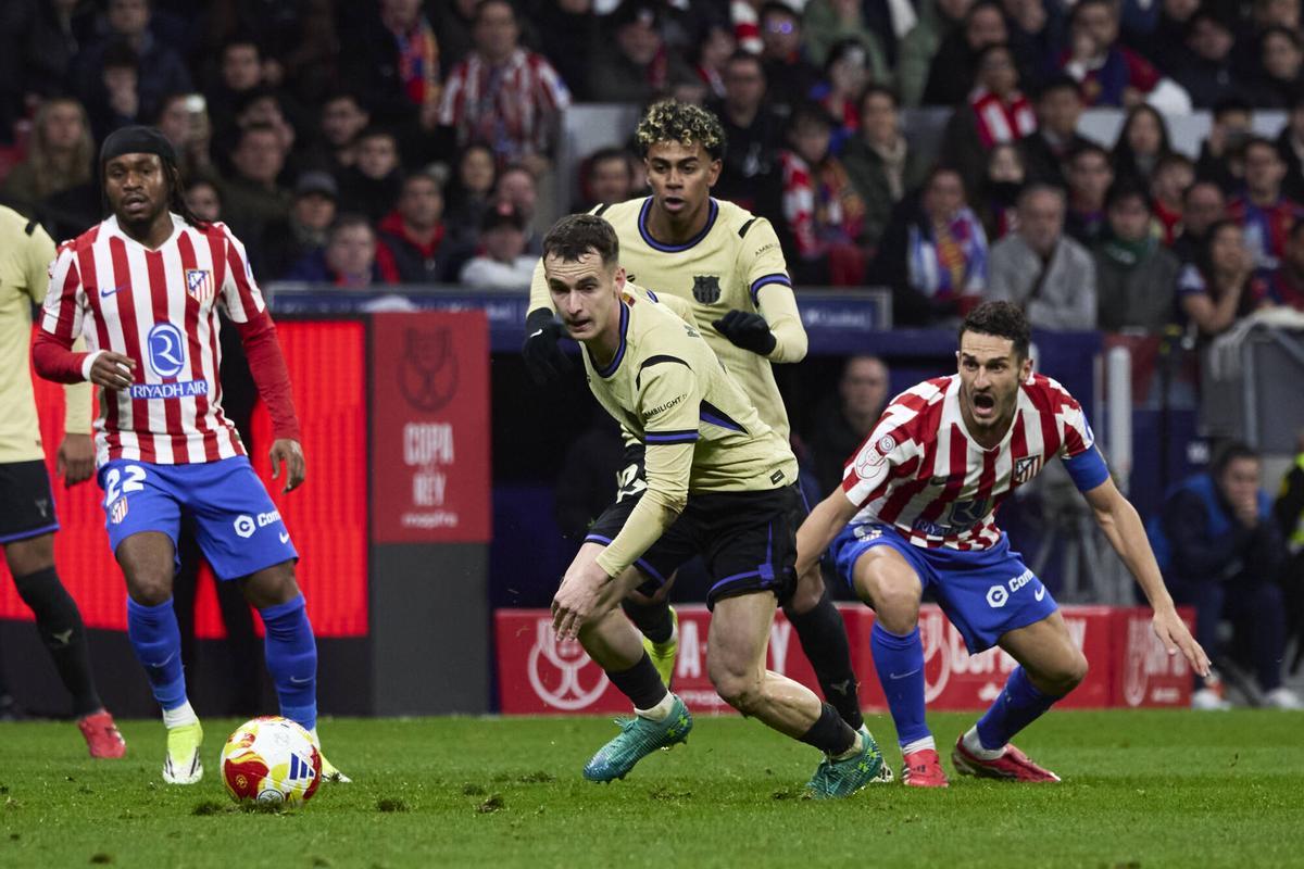 Eliminatoria semifinales Copa del Rey ida 2025-2026Atlético de Madrid vs FC Barcelona