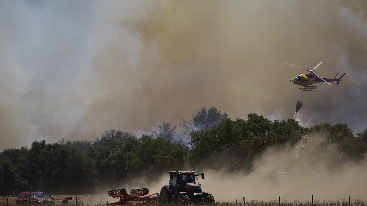Catalunya s'endinsa aquest diumenge en una nova onada de calor en ple avís per risc "extrem" d'incendis a Girona