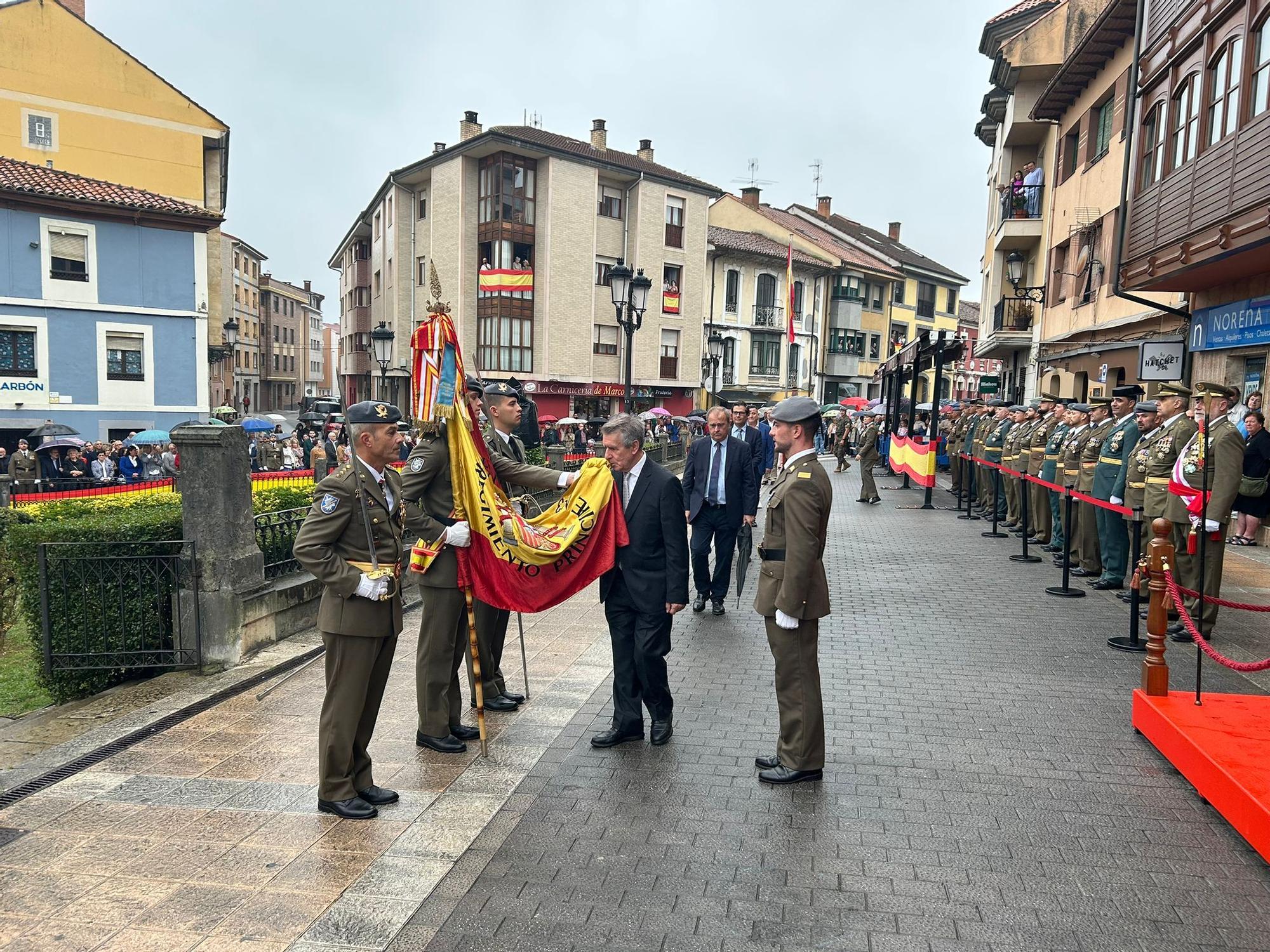 Jura de bandera civil en Noreña