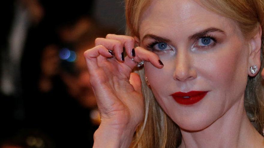 Nicole Kidman rompe a llorar en plena alfombra roja de Cannes