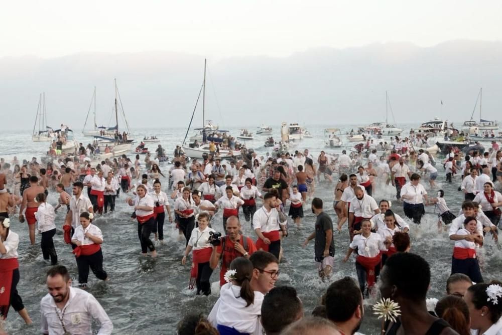 Procesión del Carmen en El Palo