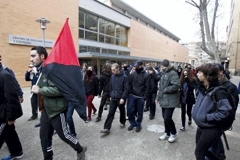 Manifestación estudiantes en contra del 3+2