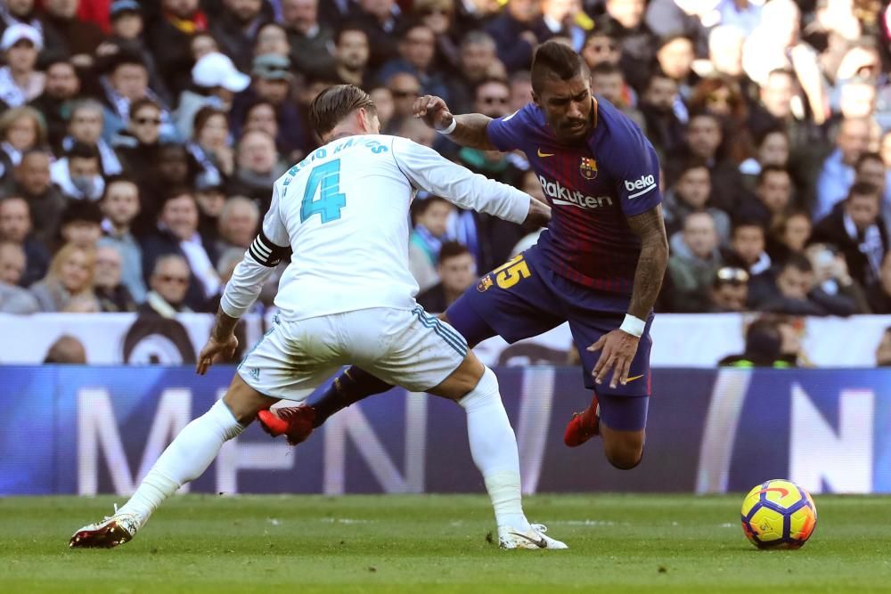 El 'clásico' Real Madrid - Barcelona, en fotos