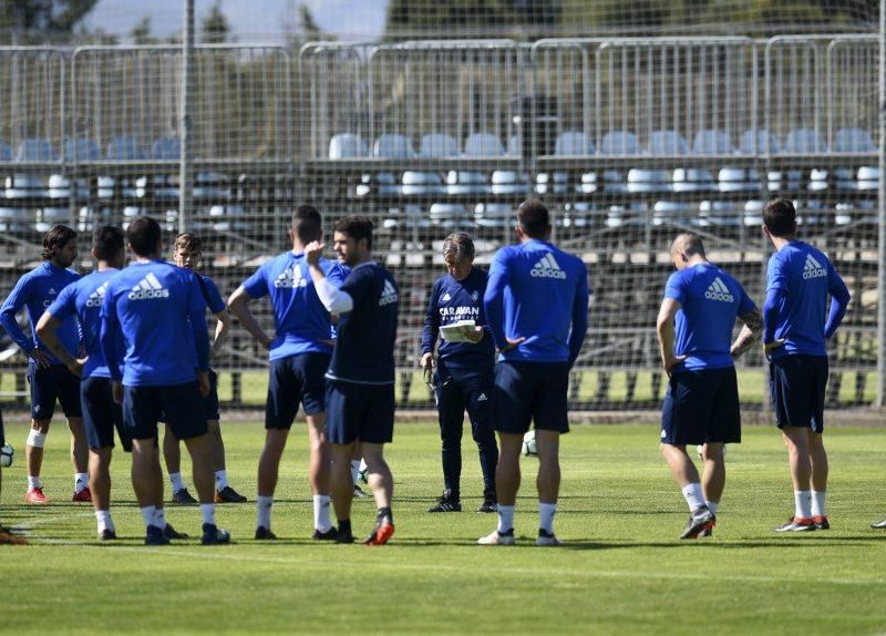 Entrenamiento del Real Zaragoza