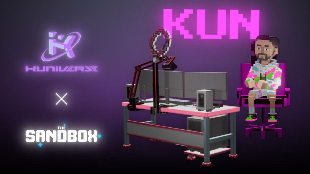 Kun eligió la plataforma Sandbox para crear su primer mundo virtual
