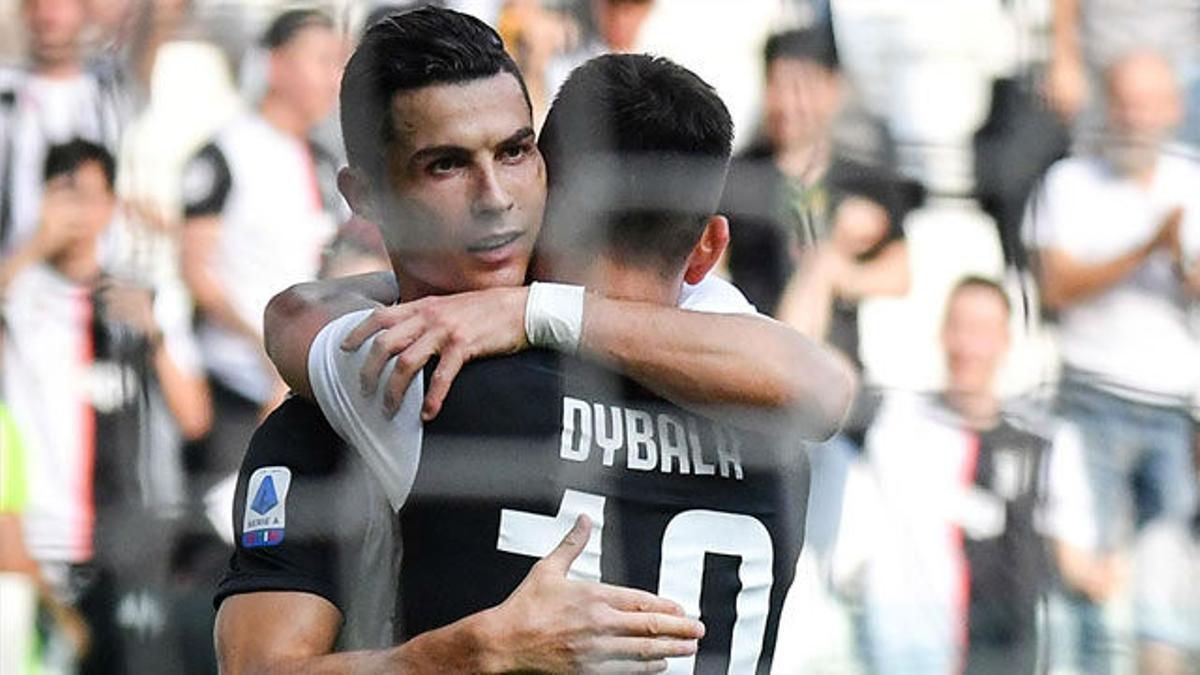 Cristiano anotó el segundo gol de la Juve tras una gran jugada de la colectiva