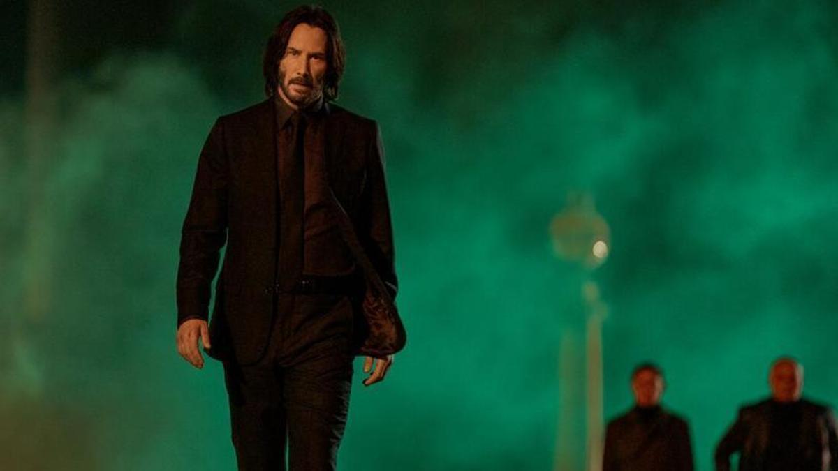 Keanu Reeves, en la cuarta entrega de John Wick.