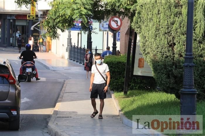 Totana protesta ante su vuelta a la fase 1