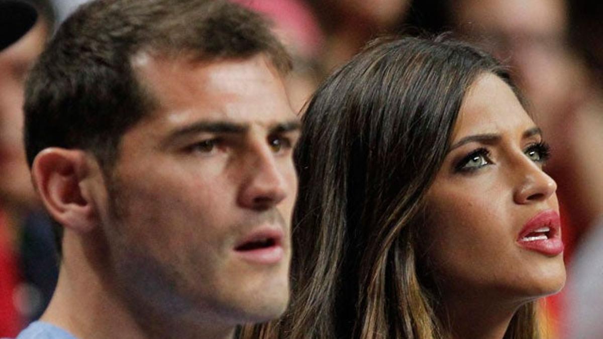 Íker Casillas saca su lado más cariñoso con Sara Carbonero