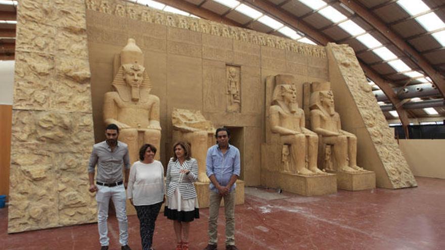 Exposciión &#039;Templo Abu Simbel&#039;.