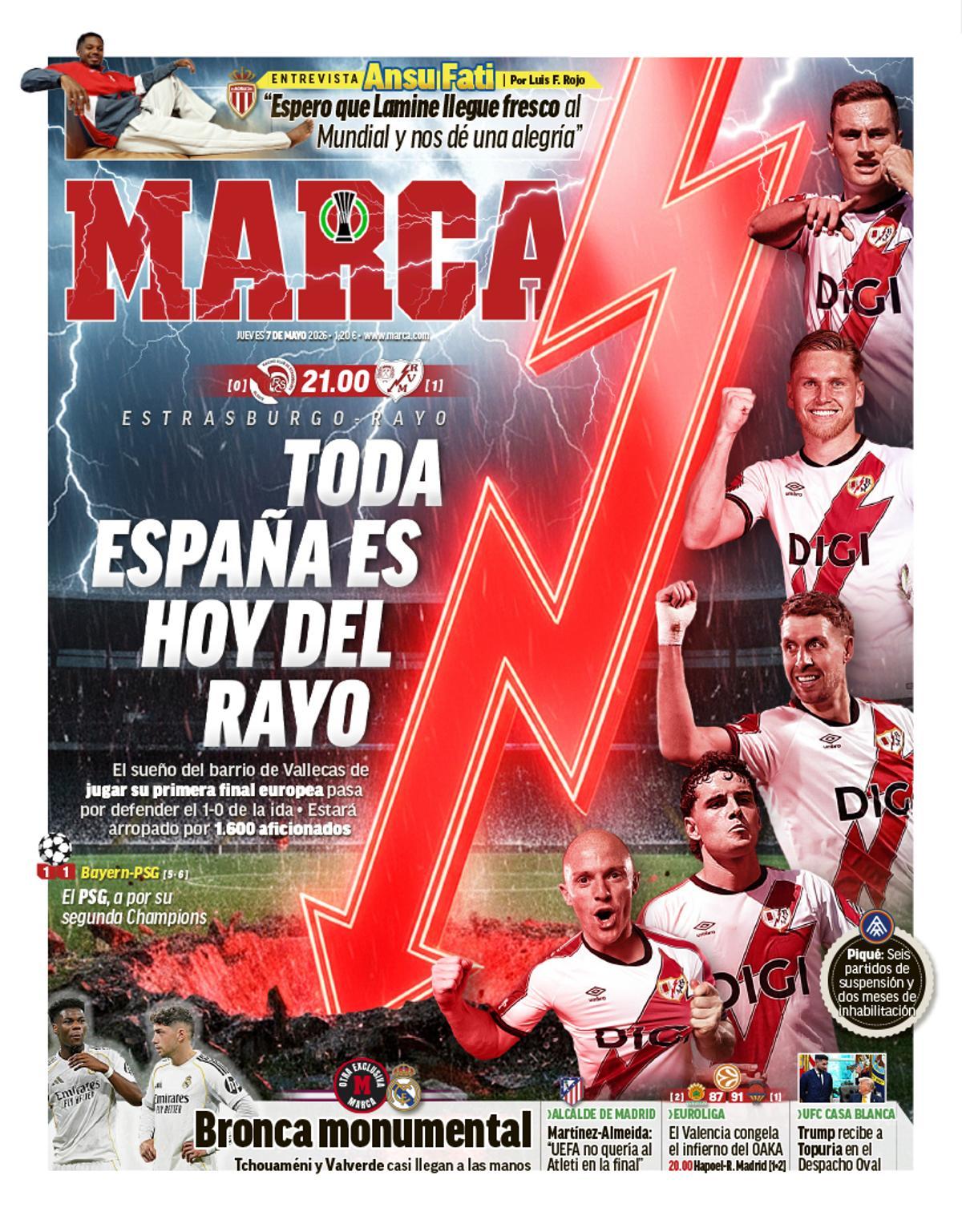 Las imágenes de las portadas de hoy Las imágenes de las portadas de hoy