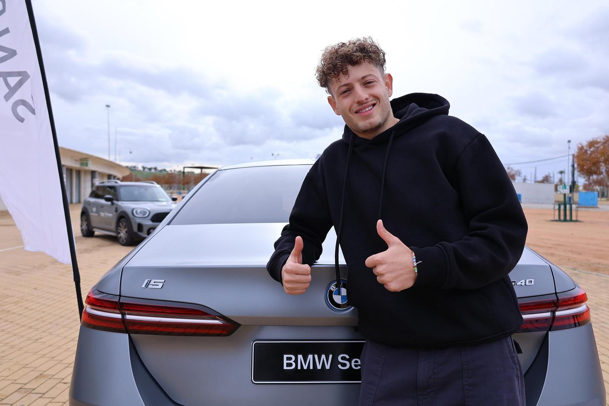 El convenio entre el Córdoba CF y la firma BMW, en imágenes