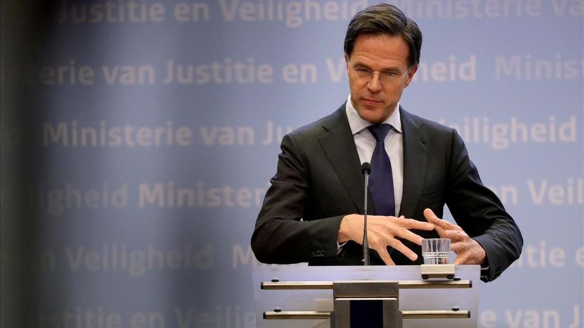 El primer ministro holandés, Mark Rutte.