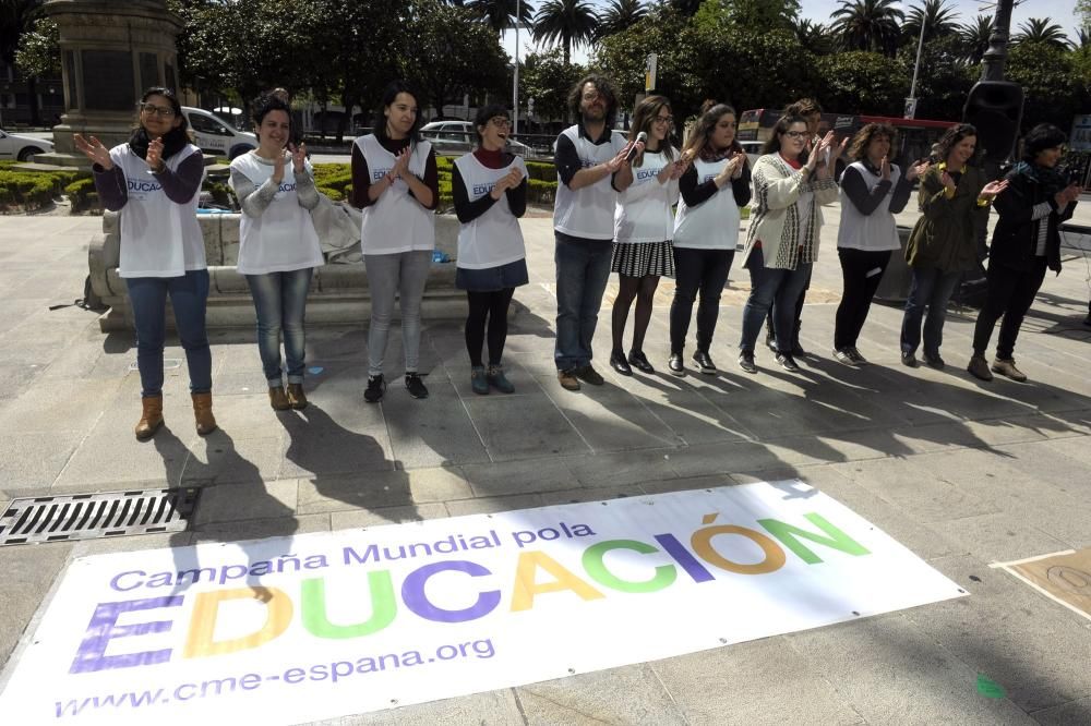 A Coruña celebra la Semana Mundial de la Educación