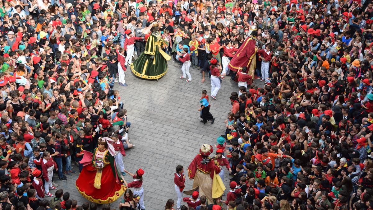 La Patum infantil completa del 2019