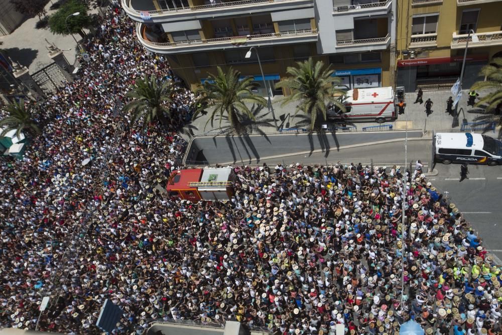 Hogueras 2018: Mascletá de las Hogueras de Alicante de 23 de junio.