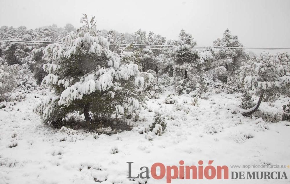 Nieve en el Noroeste de la Región