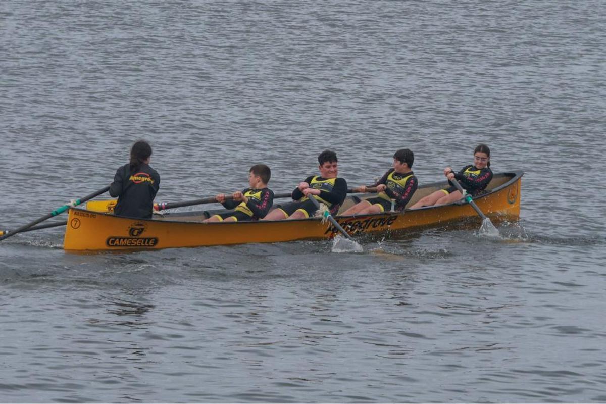 Las imágenes de las regatas de la I Bandera Conservas Orbe en Vilaxoán