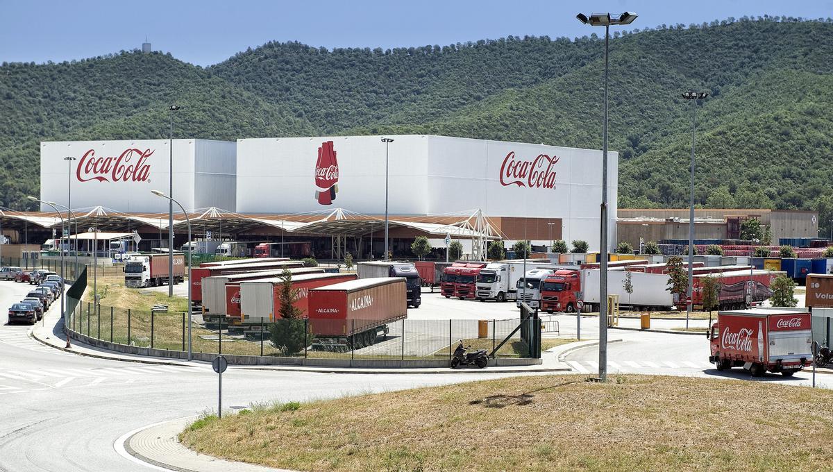 Planta de Coca-Cola entre Martorelles y Montornès del Vallès