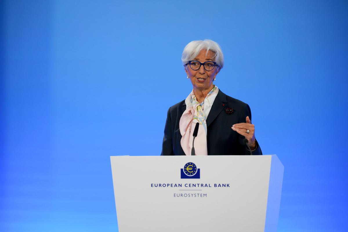 Christine Lagarde, presidenta del Banco Central Europeo (BCE).