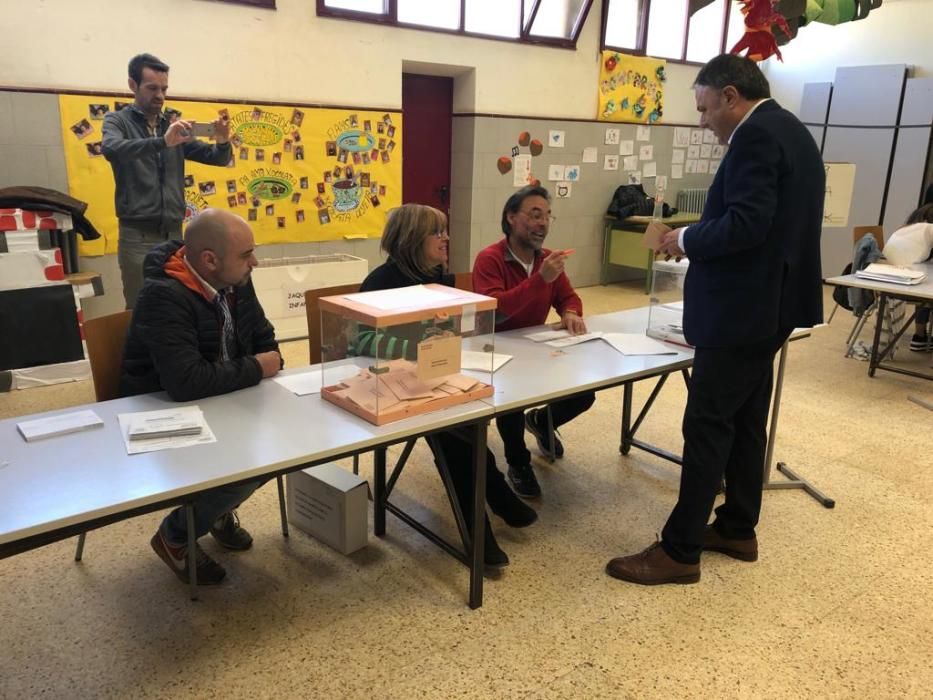 Jornada electoral del 28-A a la Catalunya Central