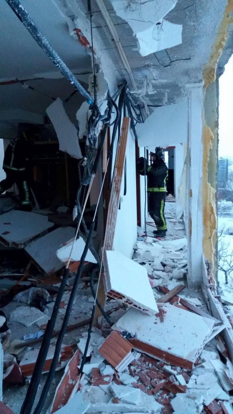 Fotogalería de la explosión de gas en una vivienda de Villarreal de Huerva