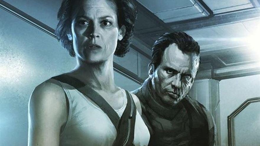 Uno de los bocetos de Blomkamp para el nuevo &#039;Alien&#039;.