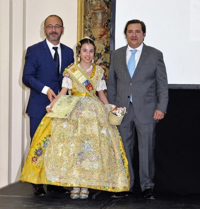 Inés Brines Pellicer. Fallera mayor infantil de Alzira