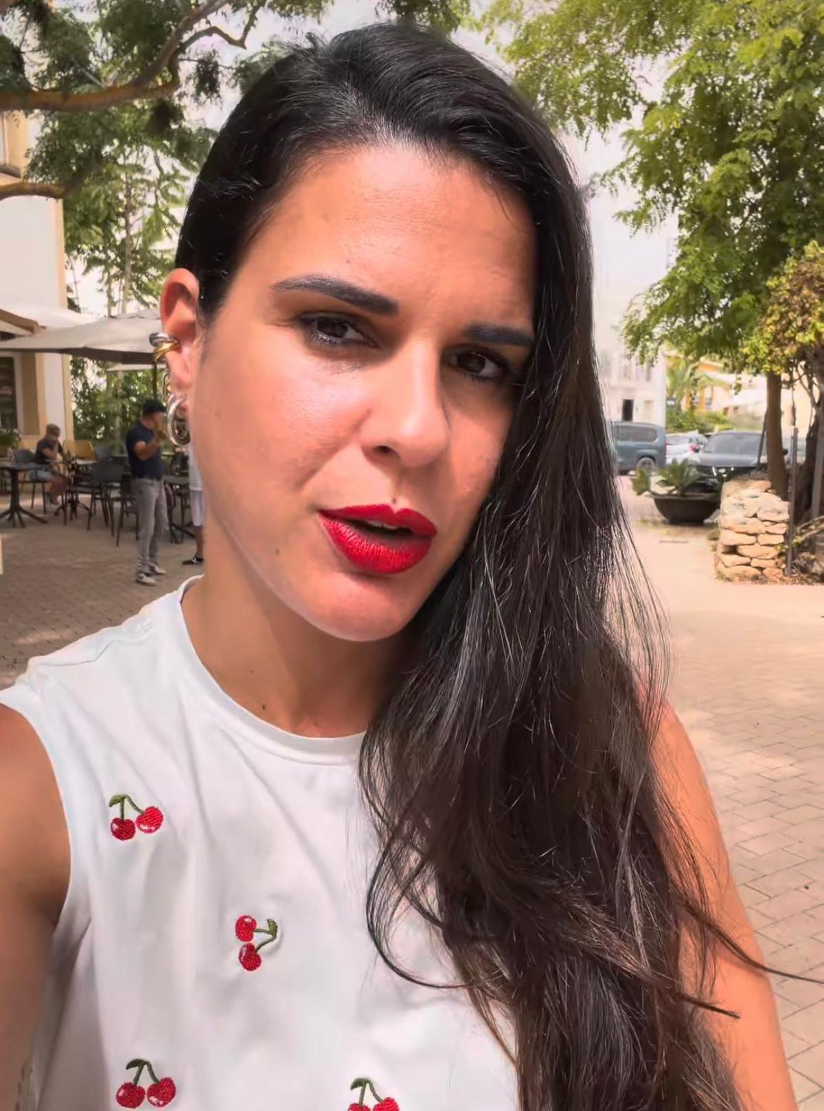 Clara Rodríguez en las historias que ha compartido en Santa Gertrudis.