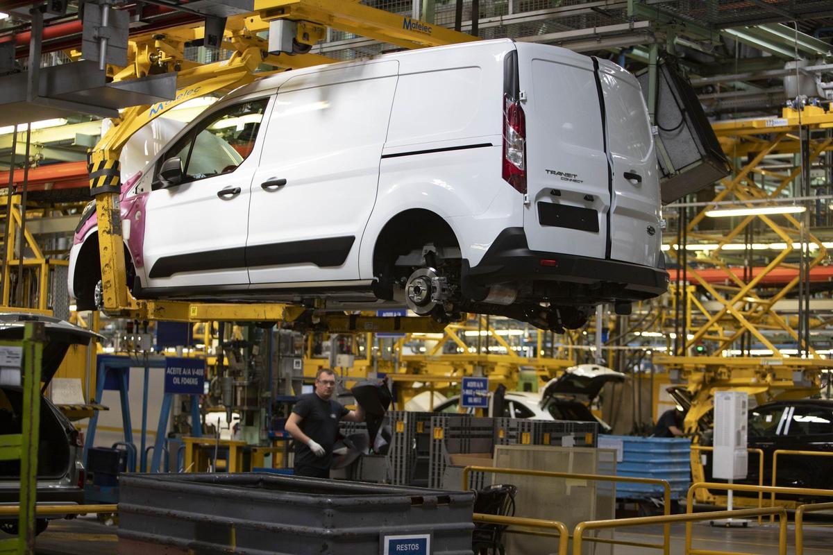 Montaje de la Ford Transit em Almussafes.