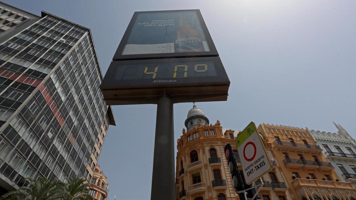 Llega una ola de calor asfixiante de hasta 40 grados