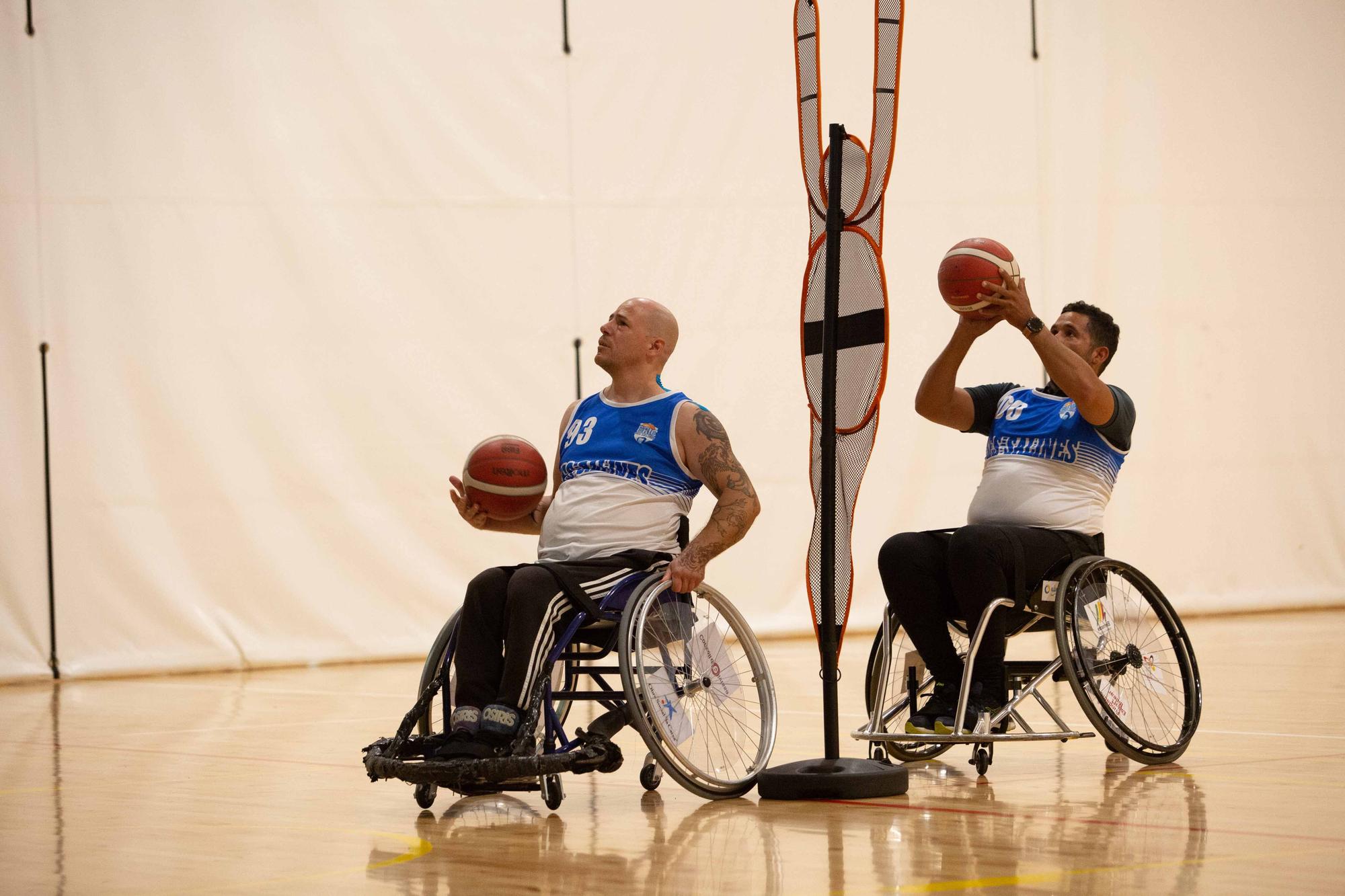 Pablo Hempler, referente ibicenco del basket en sillas de ruedas, busca apoyos