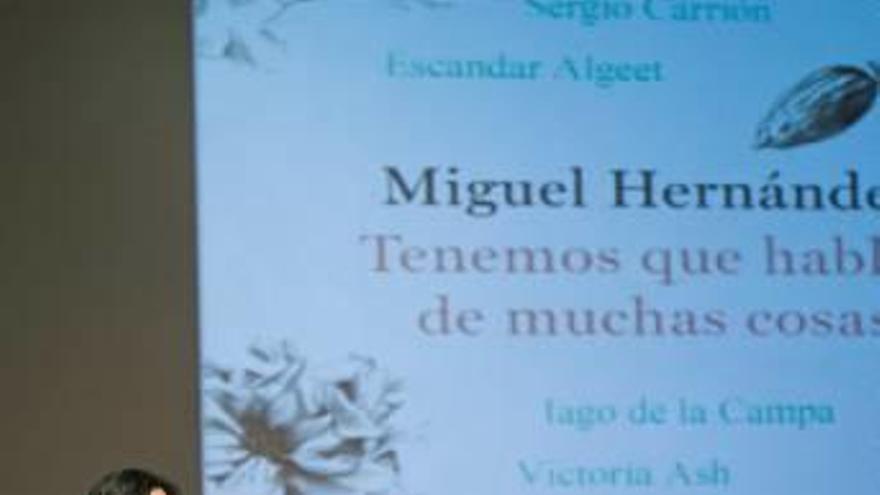 «Descubrí a Miguel Hernández a través de Extremoduro»