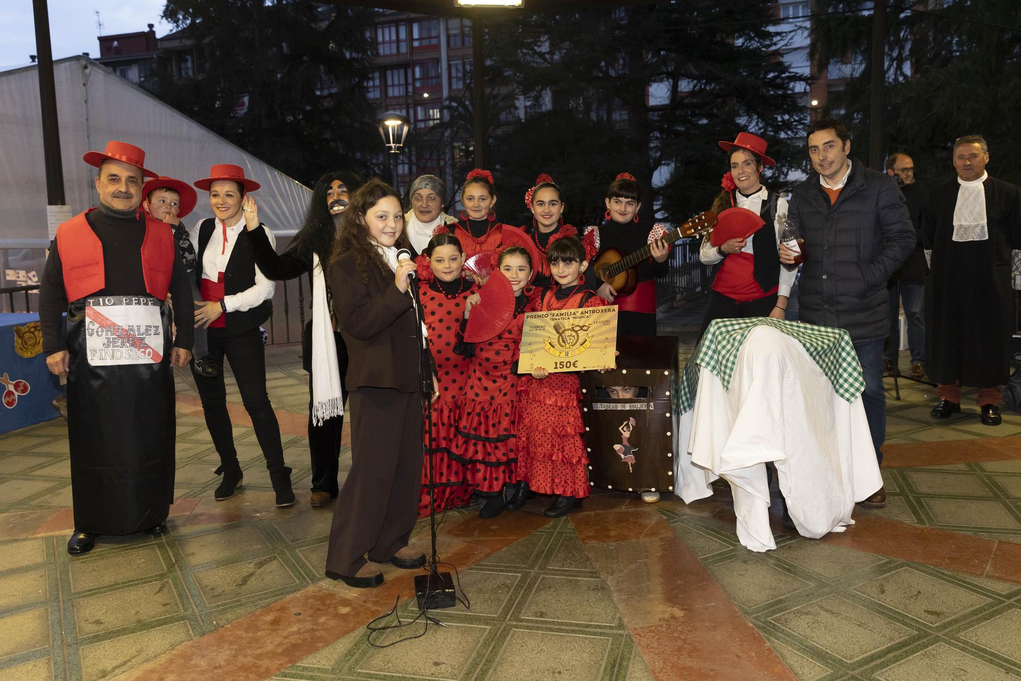 Antroxu a todo volumen con música del festival "Bebémastic": así fue el concurso infantil de Llanera