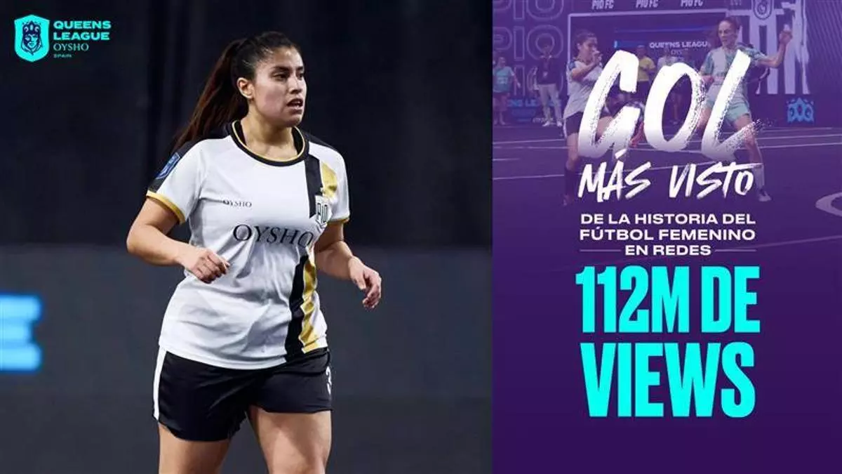 La Queens League consigue el gol ms visto de la historia del ftbol femenino