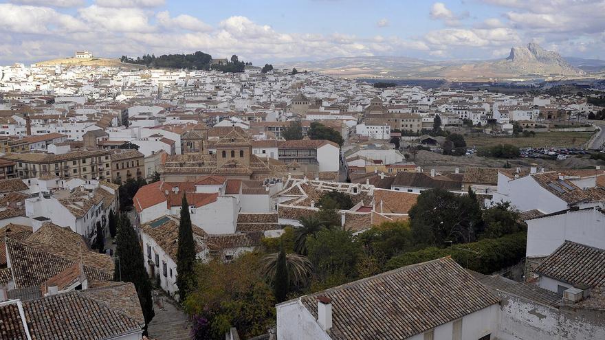 Vista de la ciudad de Antequera