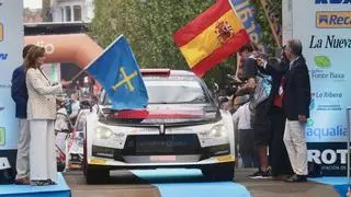 El rally Princesa de Asturias arranca en Oviedo entre gran expectación