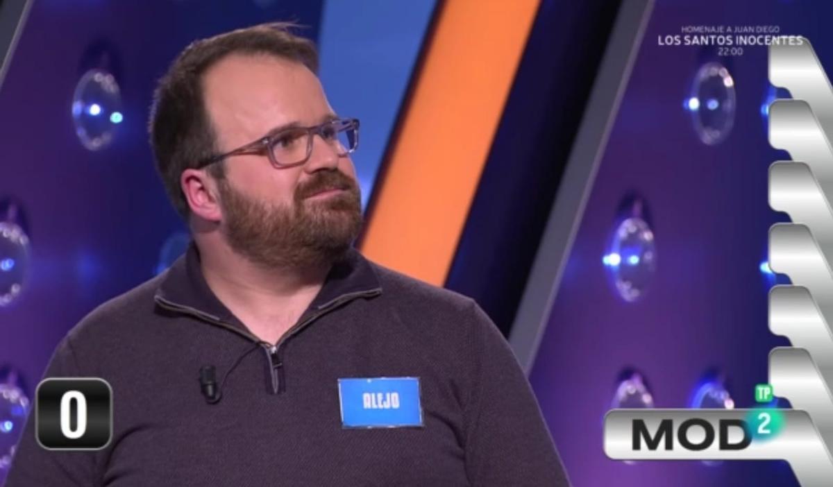 Imagen del paso del vila-realense por el concurso del mediodía de La 2.