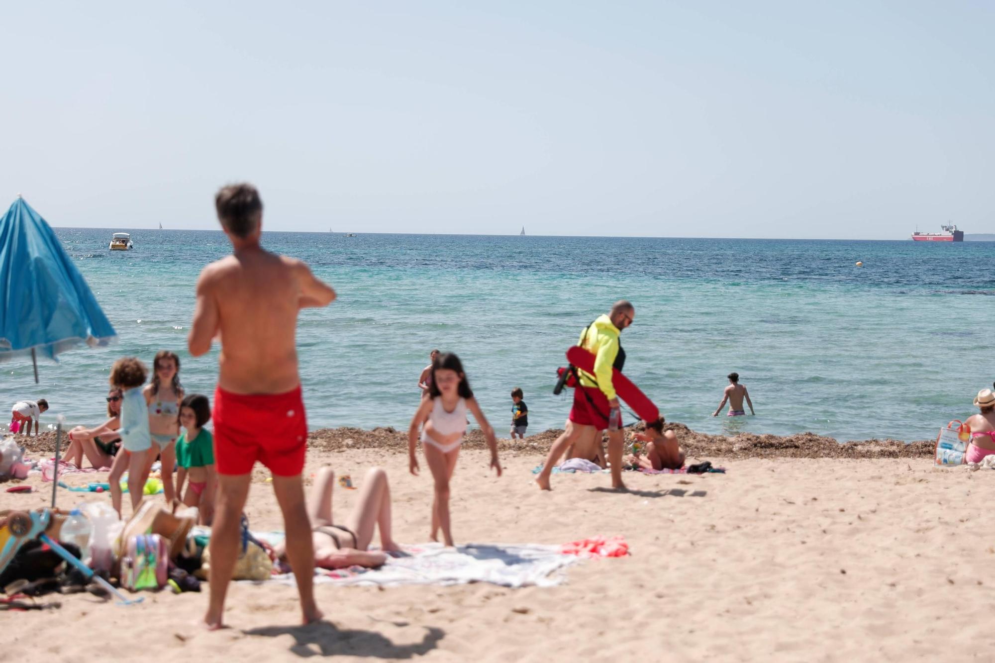 Fiebre playera en Mallorca: Matraen a muchos bañistas a las costasáximas de 30 grados