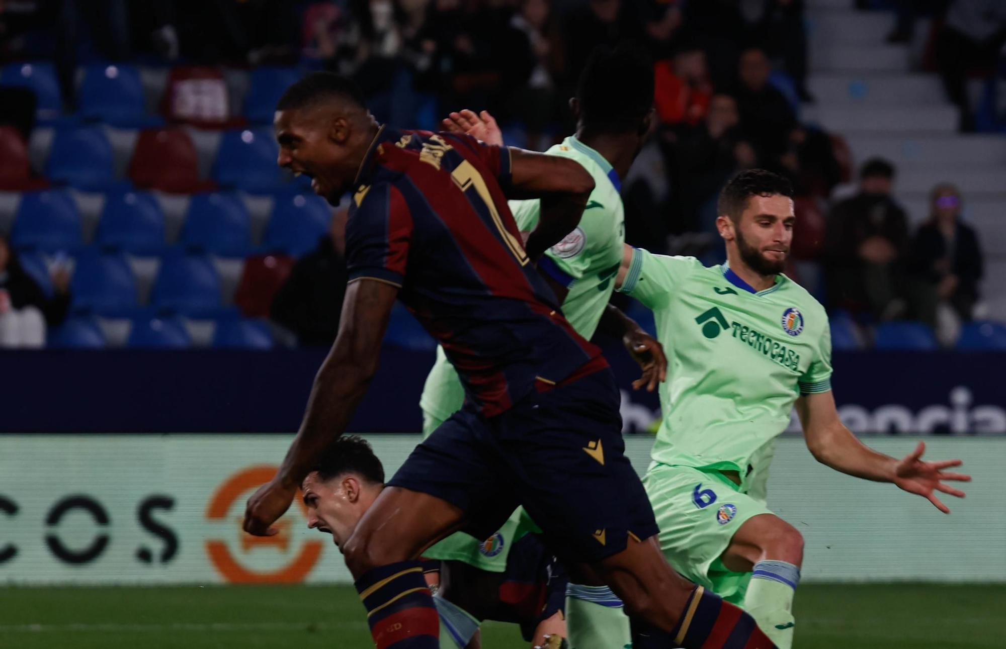 Las mejores imágenes del Levante UD- Getafe de Copa del Rey