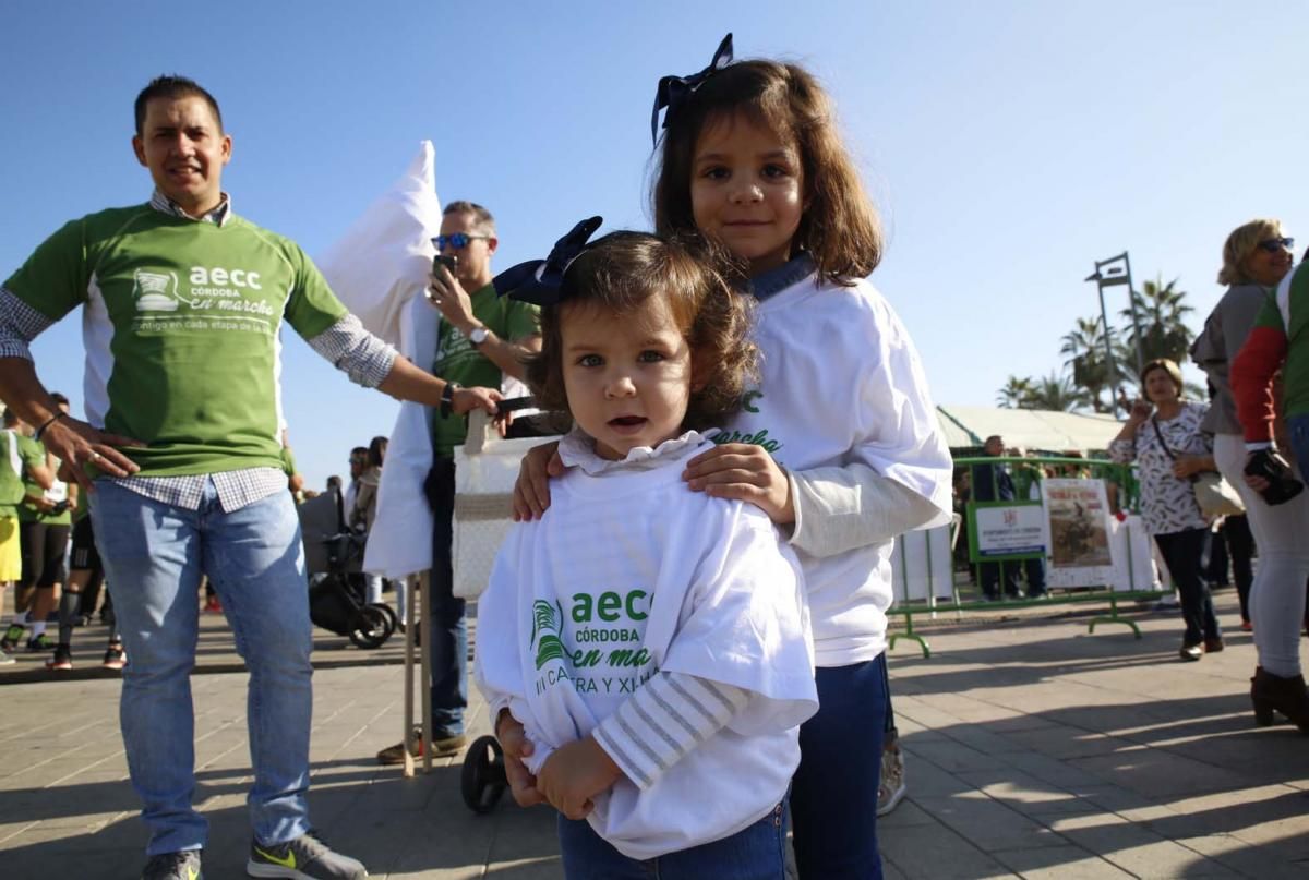 Las imágenes de la marcha contra el cáncer