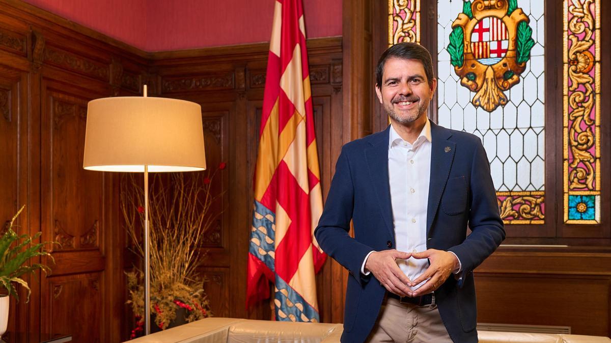 Marc Castells, alcalde d'Igualada i president de la MICOD